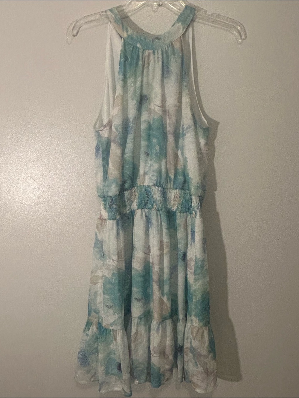 Staccato Women’s Medium Floral Smocked Waist Midi Dress